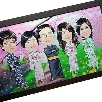 原木色木框(Q版畫加購商品-不含Q畫)